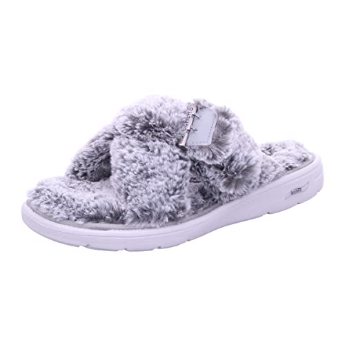 Skechers Damen Arch Fit Lounge – Gelassenheit Hausschuh, GRAU, 41 EU von Skechers