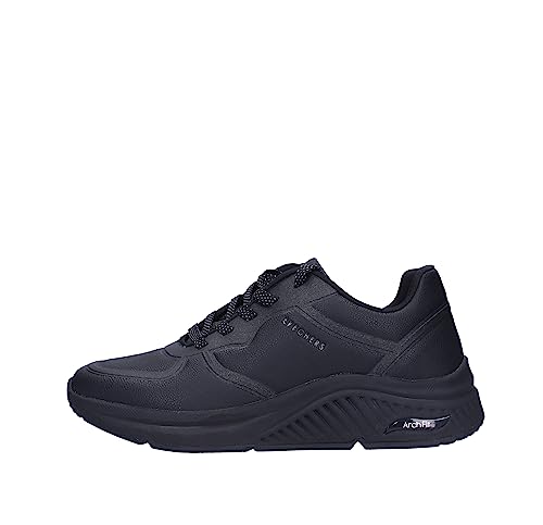 Skechers Damen Arch Fit S-Miles Sneaker, Schwarz, 35 EU von Skechers