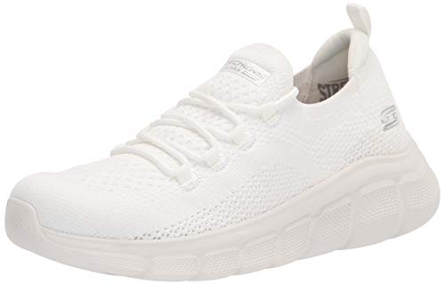 Skechers Damen BOBS B Flex Color Connect Sneaker, White, 35.5 EU von Skechers