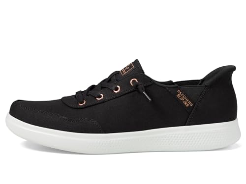 Skechers Damen BOBS Skipper Keep IT Sweet, Schwarz Leinen, 37.5 EU von Skechers