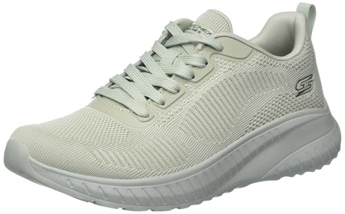 Skechers Bobs Squad Chaos Face Off Damen Sportschuhe , Sage Engineered Knit, 36.5 EU von Skechers