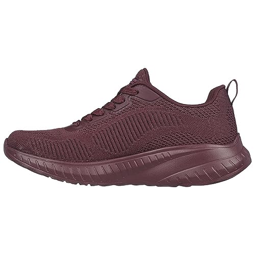 Skechers Damen BOBS Squad Chaos FACE Off Sneaker, Lila, 38.5 EU von Skechers