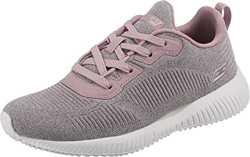 Skechers Damen BOBS Squad Ghost Star Sneaker, Mauve Reflective Engineered Knit, 37 EU von Skechers