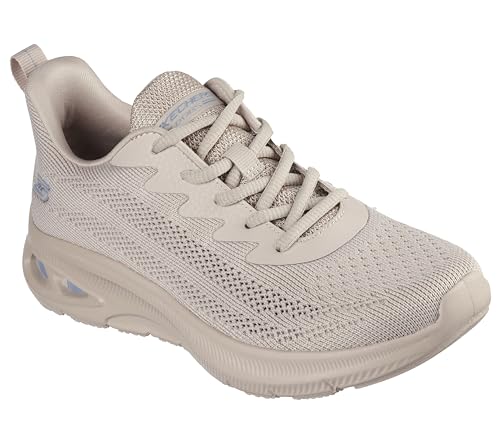 Skechers Damen BOBS Unity Sleek Waves, Tan Engineered Knit, 38 EU von Skechers