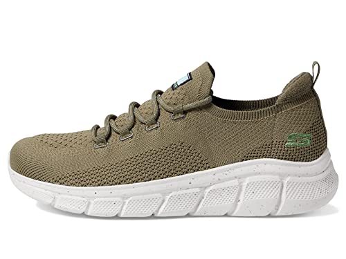 Skechers Damen Bobs B Flex Sneaker, Olive Engineered Knit, 39 EU von Skechers