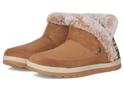 Skechers Women's Bobs Cozy Hill-Comfy Break Ankle Boot, Kastanie, 39.5 EU von Skechers