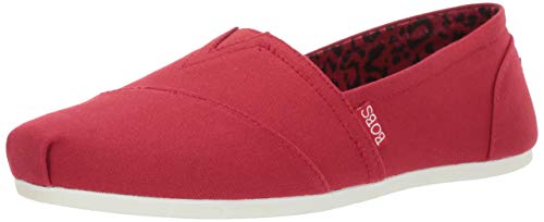 Skechers Damen Bobs Plush-Peace & Love Espadrilles, dunkelrot, 36.5 EU von Skechers