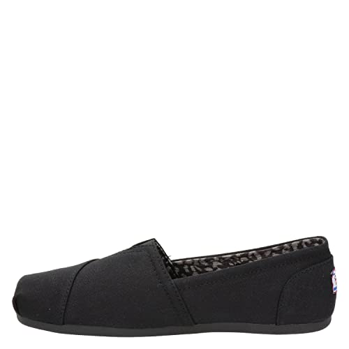 Skechers Damen Bobs Plush-Peace & Love Espadrilles, schwarz, 36.5 EU von Skechers