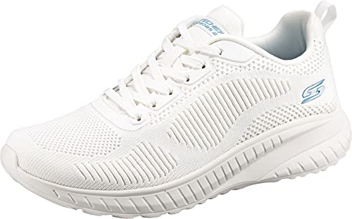 Skechers Bobs Squad Chaos Face Off Damen Sportschuhe, Weiß, 37.5 EU Skechers Bobs Squad Chaos Face Off Damen Sportschuhe, Weiß, 37.5 EU von Skechers