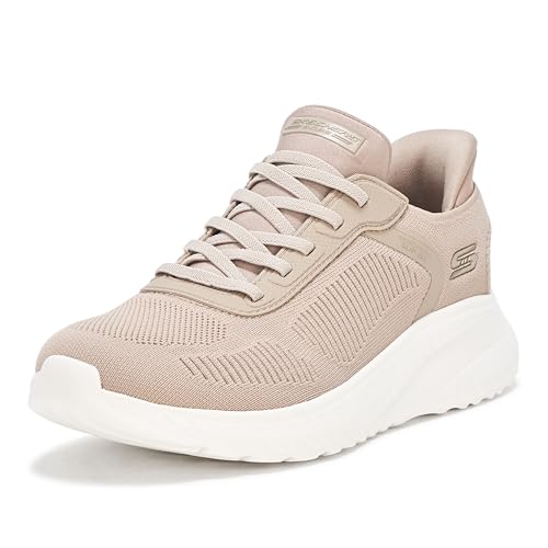 Skechers Damen Bobs Squad Chaos Sneaker, Taupe, 37 EU Skechers Damen Bobs Squad Chaos Sneaker, Taupe, 37 EU von Skechers