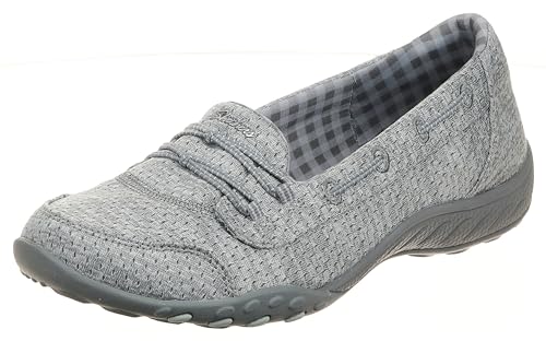 Skechers Damen Breathe Easy – guter Einfluss Sneaker, GRAU, 38 EU von Skechers