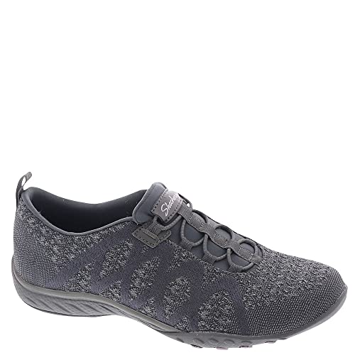 Skechers Damen Breathe Easy-Infi Knity Sneaker, Dunkelgrau, 36.5 EU von Skechers