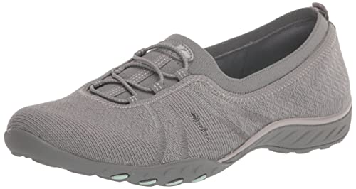 Skechers Damen Breathe Easy – einfaches Vergnügen Sneaker, grau, 41 EU von Skechers