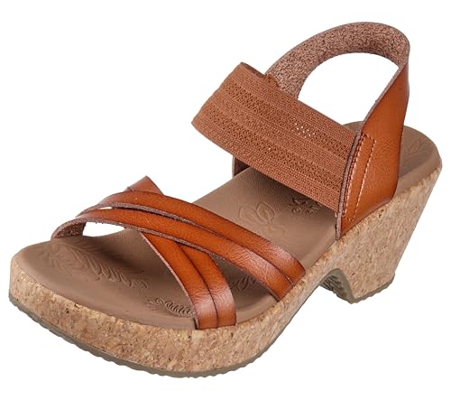 Skechers Damen Brystol-Night Skies Keilsandale, Gepäck, 37.5 EU von Skechers