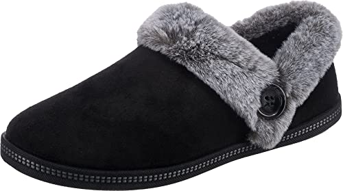 Skechers Damen Cozy Campfire Hausschuh, Schwarz, 37 EU von Skechers