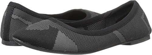 Skechers Damen Cleo-Wham Ballet Flats Ballerinas, Schwarz/Dunkelgrau, 38.5 EU von Skechers