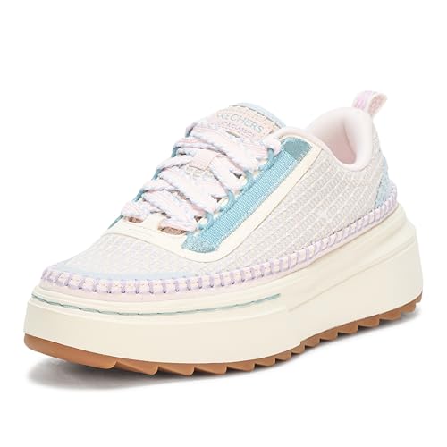 Skechers Damen Cordova Saw-Day Off Sneaker, Lavender/Mulit, 40 EU von Skechers