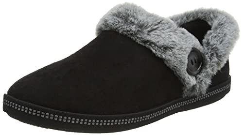 Skechers Damen Cozy Campfire Hausschuh, Schwarz, 36.5 EU von Skechers