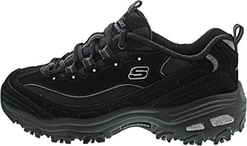 Skechers Damen D'lites Biggest Fan Sneaker, Schwarz, 36 EU von Skechers