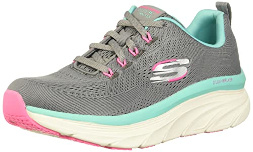 Skechers Damen D'LUX Walker-Fresh Finesse Sneakers,Sports Shoes, Grey, 40 EU von Skechers