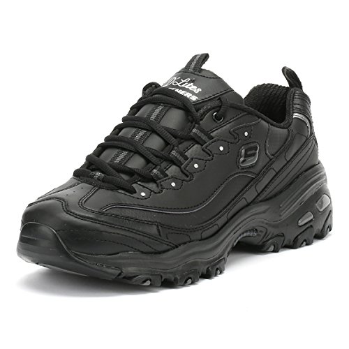 Skechers Damen D'lites-Fresh Start Sneaker, Schwarz Silberfarben, 41 EU Skechers Damen D'lites-Fresh Start Sneaker, Schwarz Silberfarben, 41 EU von Skechers