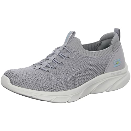 Skechers Damen D'lux Comfort Bonus-Preis Sneaker, grau, 36 EU von Skechers