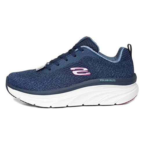 Skechers Damen D'lux Walker-Daily Beauty Sneaker, Navy, 41 EU von Skechers