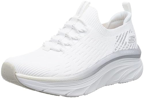 Skechers Damen D'lux Walker Let It Glow Sneaker, weiß von Skechers