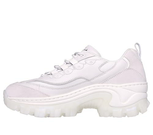 Skechers Damen Doja'lite Sneaker, Weiss/opulenter Garten, 35.5 EU von Skechers