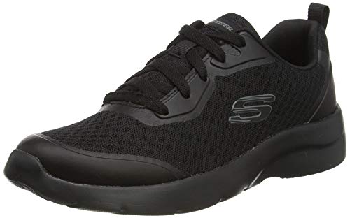 Skechers Damen Dynamight 2.0 Special Memory Sneaker, Black Mesh Trim, 41 EU von Skechers