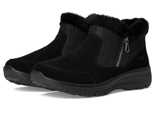 Skechers Damen Easy Going-Gentle Fall Stiefelette, Schwarz/Schwarz, 35.5 EU von Skechers