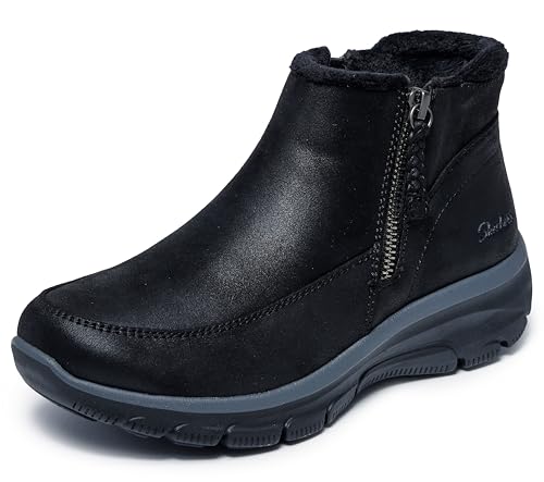 Skechers Damen Easy Going-Into Fall Stiefelette, Schwarz, 38 EU von Skechers