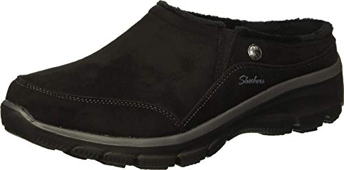 Skechers Damen Easy Going-Latte-Twin Gore Schlupfhose offener Rücken, Schwarz (schwarz), 38.5 EU von Skechers