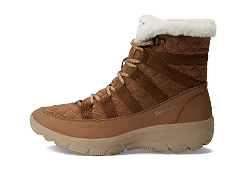 Skechers Damen Easy Going Moro Street Kalt gefüttert Langschaft Stiefel & Stiefeletten, Braun, 39.5 EU von Skechers