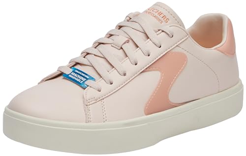 Skechers Damen Sneakers, Rose Duraleather Natural Trim, 36 EU von Skechers