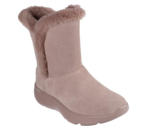 Skechers Damen Encore Boot für unterwegs Halblange Stiefel, Taupe, 35.5 EU von Skechers