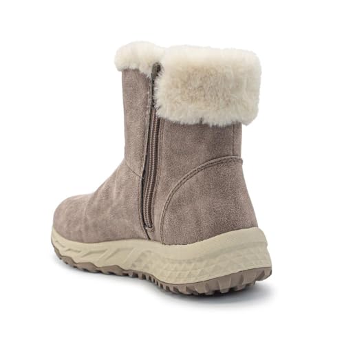 Skechers Damen Escape PLAN Cozy Collab Wanderstiefel, Taupe, 38 EU von Skechers