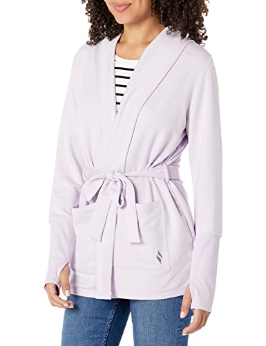 Skechers Damen Everyday Hooded Pullover With Belt Shrug Sweater, Orchidee Hush, M EU von Skechers