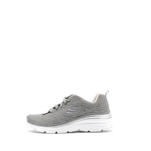 Skechers Damen Fashion Fit-bold Boundaries Sneaker, Grau Grey Lavender Gylv, 37 EU von Skechers