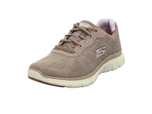 Skechers Damen Flex Appeal 4.0 Sneaker, Purple, 35 EU von Skechers