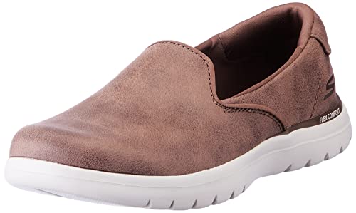 Skechers Damen Flex Lavish für unterwegs Hausschuh, braun, 37.5 EU von Skechers