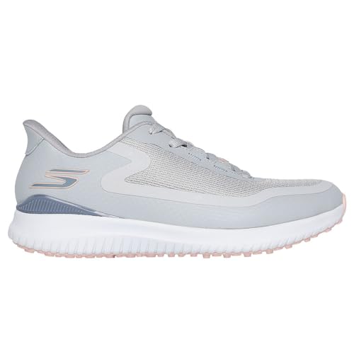 Skechers Damen Flight Slip-in Spikeless Golfschuh Sneaker, GRAU, 5.5 Wide von Skechers