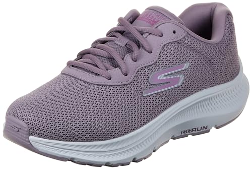 Skechers Damen GO Run CONSISTENT 2.0 Engaged, Mauve Textil rosa Rand, 37 EU von Skechers