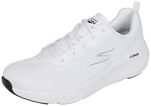 Skechers Damen GO Run Elevate Sneaker, White Textile/Trim, 36 EU von Skechers