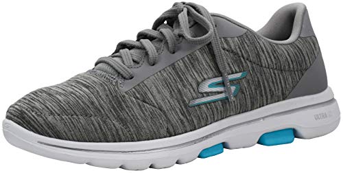 Skechers Damen Go Walk 5-True Sneaker, grau, 40 EU von Skechers