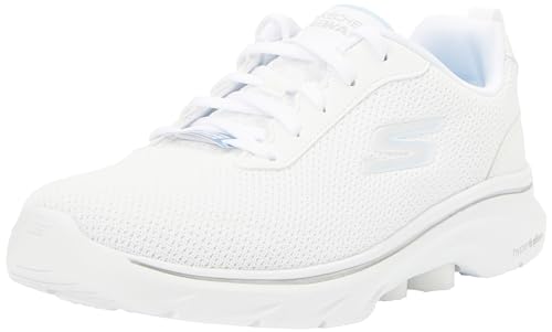 Skechers Damen Go Walk 7 Clear Path, Weißer Textilbesatz, 40 EU Skechers Damen Go Walk 7 Clear Path, Weißer Textilbesatz, 40 EU von Skechers