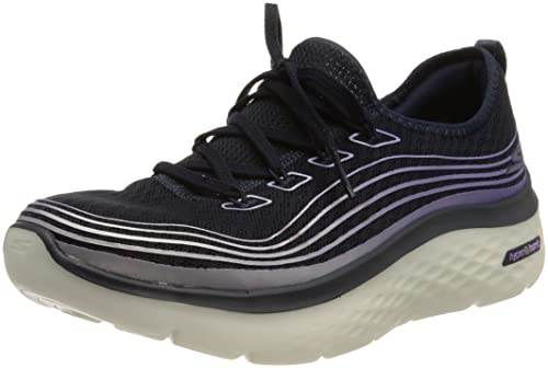 Skechers Damen GO Walk Hyper Burst Straen-Laufschuh, blau, 38.5 EU von Skechers