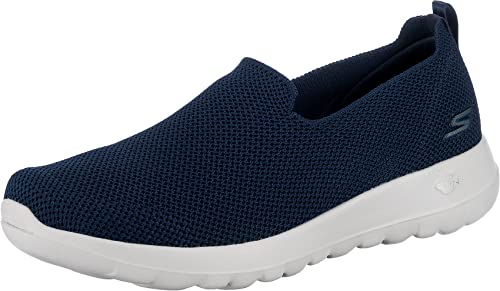 Skechers Damen GO Walk Joy Stretch FIT Sneaker, Marineblau/weiß, 35 EU von Skechers