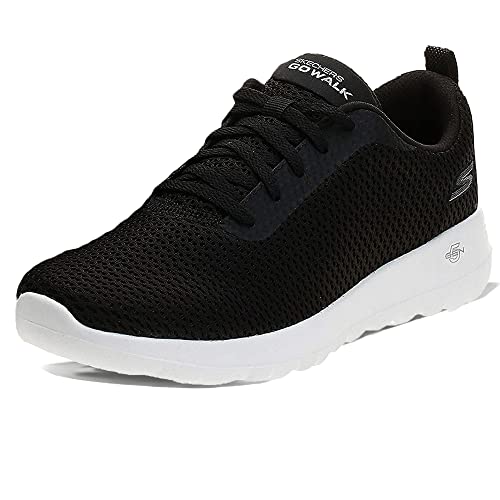 Skechers Damen GO Walk MAX-PRIVY-15601 Sneaker, Schwarz (Black/Weiß), 37 EU von Skechers