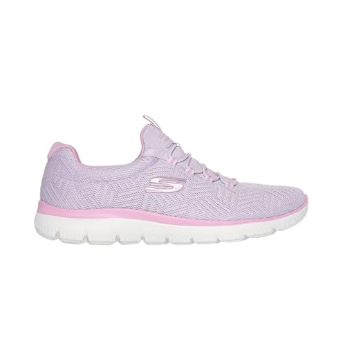 Skechers Damen Gipfel, Lavendelfarbener Netzbesatz, 40.5 EU von Skechers